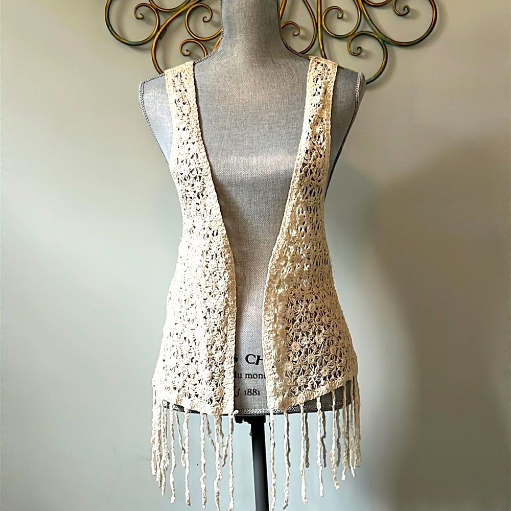 Crochet/Macrame Vest